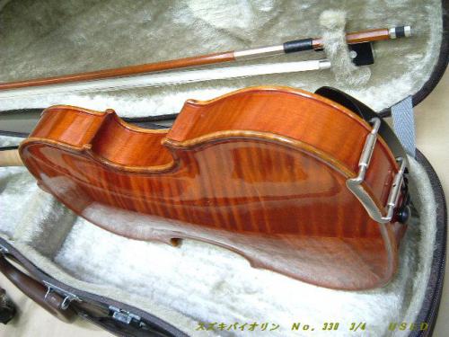 リンツ楽器 / スズキ バイオリン No.330 3/4 弓、ケースセット USED
