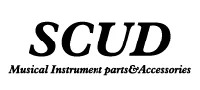 SCUD　アーチトップギター用ブリッジ　F-2803R　ローズウッド材　クローム