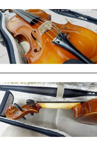 リンツ楽器 / J.H.MULLER バイオリンセット NO.11 GERMANY アウトレット1