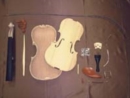 ホスコ　バイオリン本格組立キット　V-KIT-1 弓ケース付き